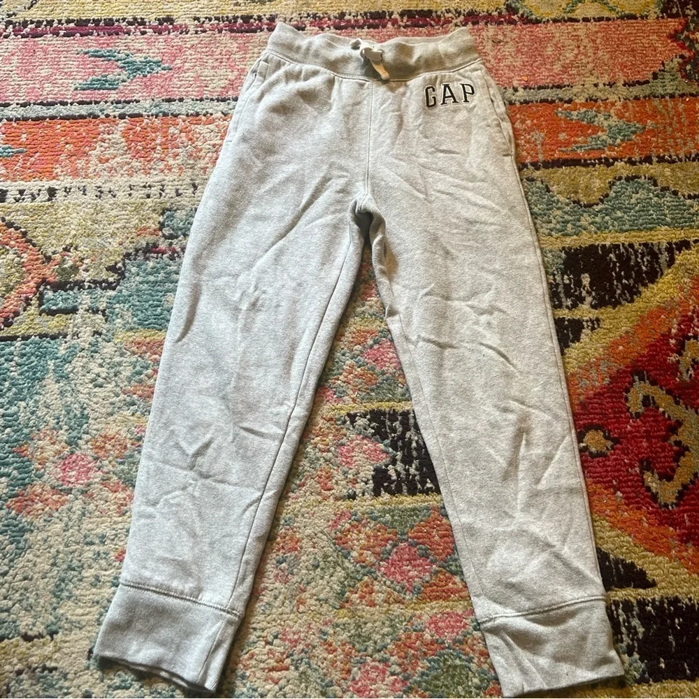 GAP kids sweatpants light grey size L